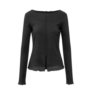 New black temperament base shirt