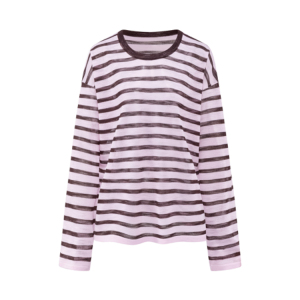 Striped casual loose spring/summer base shirt