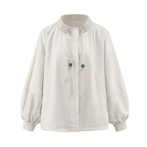 Casual and lazy loose jacket with a high-end feel