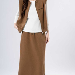 New Fashion T Three piece set of vest,  half skirt,  Korean sports and casual outfit,  complete set