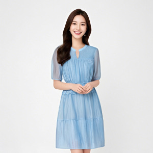 Summer New Dress Women's National Style New Chinese Short Sleeve Fashion A Word skirt