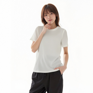 Summer Women's Simple Solid Color T T-shirt T-shirt