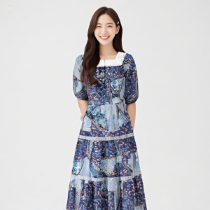 Summer New Square Neck Small Shirt High Waist Half Skirt Women's Palace Style Set