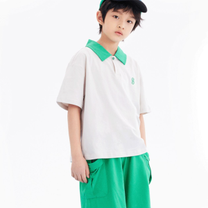 Spring and summer styles for boys POLO Big children's sports and leisure suit in the shirt