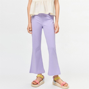 Girls' tight pants,  flared pants,  spring and autumn new style,  solid color sun protection sports pants