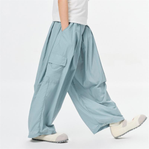 Children's Sunscreen Lightweight Pants Summer Mid to Large Children's Quick Drying Outdoor Work Pants