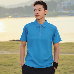 Exclusive for Elite Men in the Workplace,  Ironless POLO The shirt is stiff and stylish,  showing off its charm at any time
