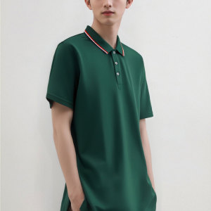 Retro style men POLO The classic collar design of the shirt is full of retro charm and super charming