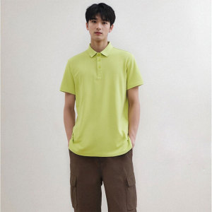 High end urban commuting men's short sleeved lapel POLO Shirt