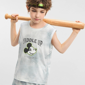 Summer sports gathering makes boys' sports mesh quick drying fashionable vest