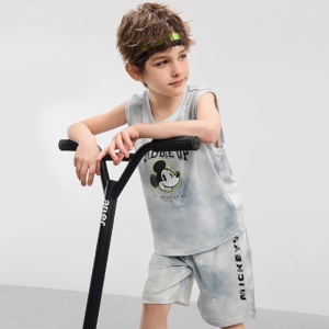 Summer Sports Gathering:  Boys' Sports Mesh Quick drying Fashion Vest Set
