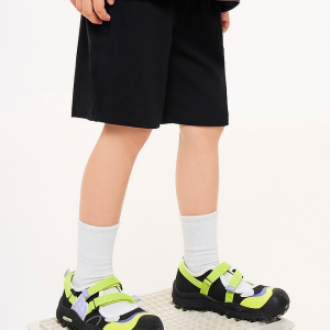 Men's Knitted Middle Pants Summer Clothes Middle Children's Pure Cotton Pentagram Pants