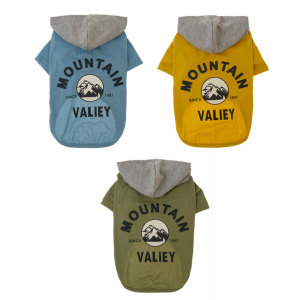 Pet Clothing Spring/Summer Thin Hoodie Cute style outdoor clothing for small dogs