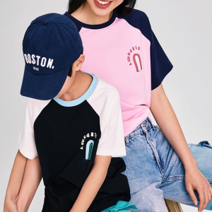 Summer New Product:  Boys and Girls' Western Style Mother and Daughter Short Sleeve Fashion