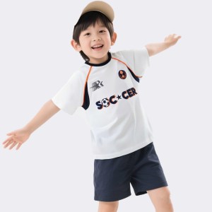 Children's clothing for summer T Large children's letter printed round neck short sleeved shirt t T-shirt