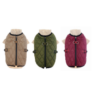 New Winter Dog Clothing Warm Two Piece Pet Clothing Set