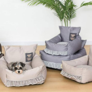 Pet friendly square bed