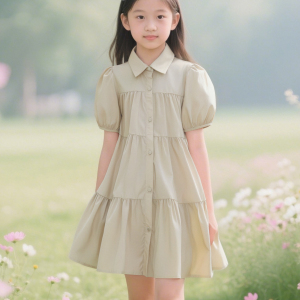 Summer dress new children's western-style girls' college style princess skirt
