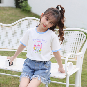 Summer new top loose,  niche,  unique and chic,  western-style half sleeve