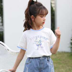Summer new top loose,  niche,  unique and chic,  western-style half sleeve