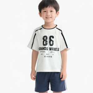 Summer new children's clothing men's short sleeves T T-shirt Fashion Digital Top
