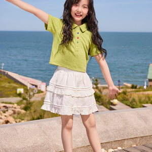 temperament POIO Collar short sleeved shirt T A slim and short top with a design that accentuates the slimming effect of the women's summer on the ears of the shirt