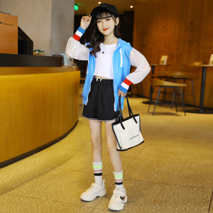 Spring and summer new popular fashion casual hooded vest versatile top