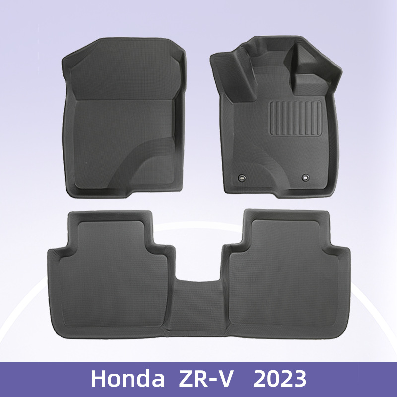 适用于本田Honda ZR-V 燃油2023右舵3D全天候材质XPE脚垫后备箱垫
