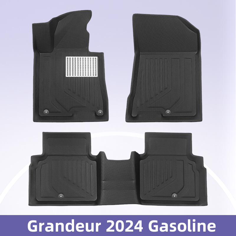 适用于Hyundai Grandeur 2024 燃油3D全天候材质XPE脚垫地垫内饰