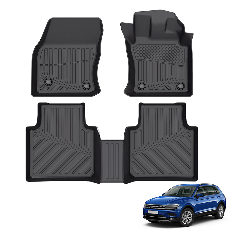 右舵适用于VW Tiguan RHD大众Volkswagen 全天候耐磨TPE脚垫定制
