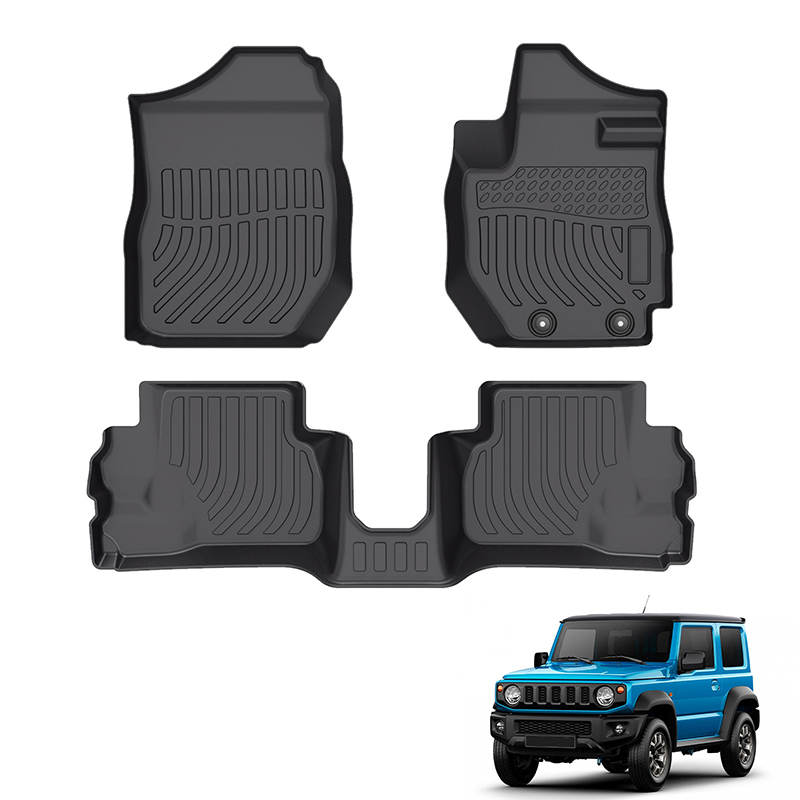 右舵适用于Suzuki Jimny 自动RHD 铃木吉姆尼右驾驶TPE脚垫定制