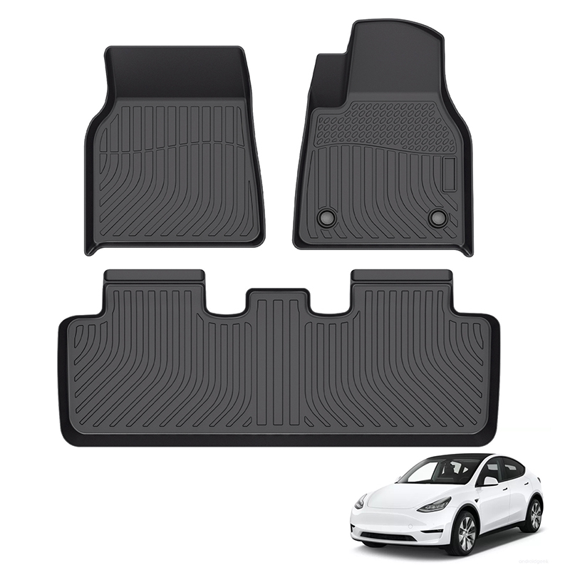 右舵适用于Tesla Model Y RHD 2020-2024特斯拉右驾驶TPE脚垫定制