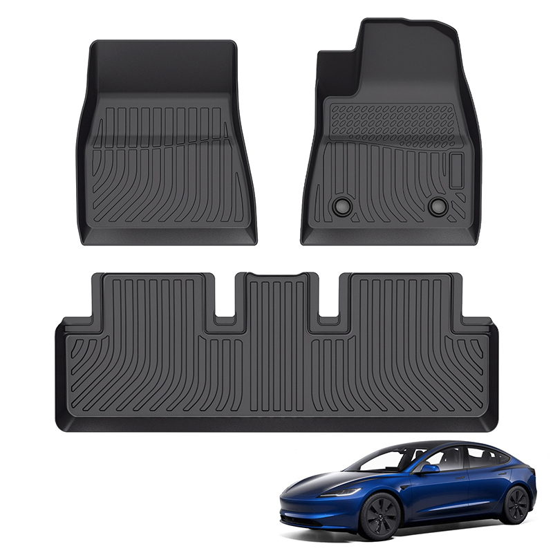 右舵适用Tesla Model3 RHD通用2017-2023特斯拉右驾驶TPE脚垫定制