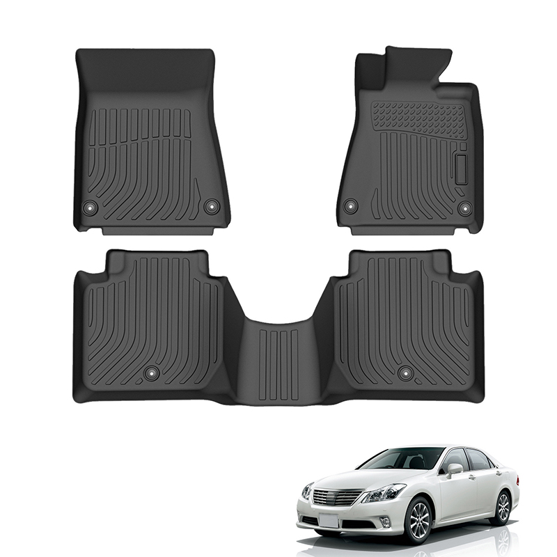 右舵适用于Toyota Crown S200 2008-2012 丰田皇冠右驾驶TPE脚垫
