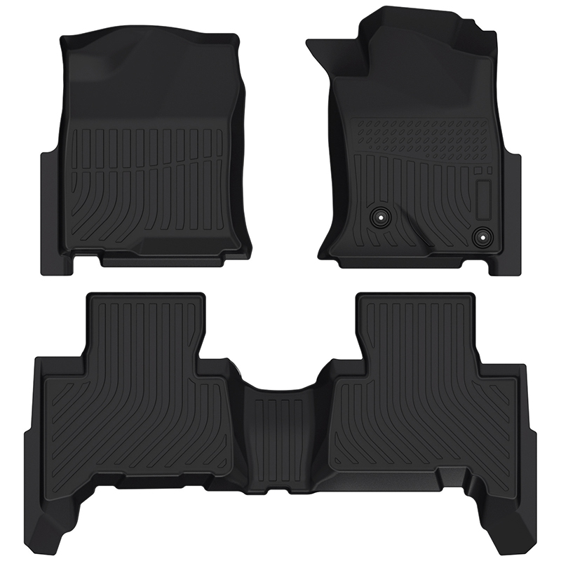 右舵适用于Toyota Hilux215 RHD 2006-2010丰田右驾驶定制TPE脚垫
