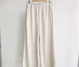 Spring and Autumn Summer Women's Cool and Soft High Waist Straight Leg Wide Leg Casual Air Pants GY25051720