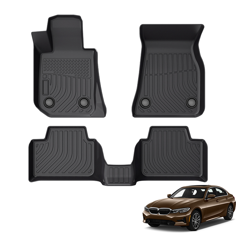 适用于BMW 3 Series Sedan 宝马全天候全包围专车专用TPE汽车脚垫
