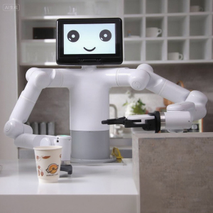 Half humanoid dual arm robot B1 intelligence AI Speech and Vision Python Programming Education